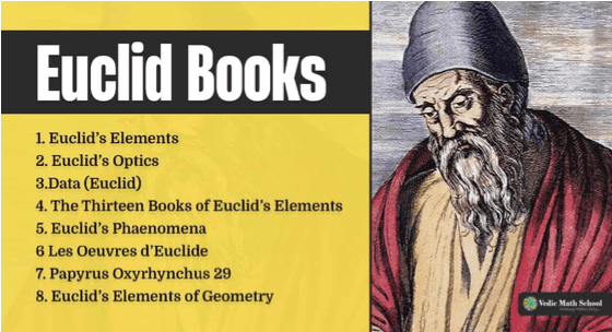 Illustration of an elderly Euclid wearing a red robe